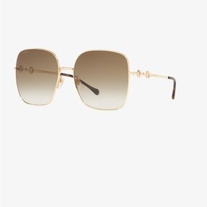GUCCI Sunglasses GG08795 79mm Gold/Brown/Gradient